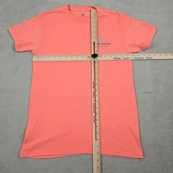 Simply Southern Shirt Womens Small Coral Dreamcatcher Feathers Catch Your Dreams - Picture 3 of 5
